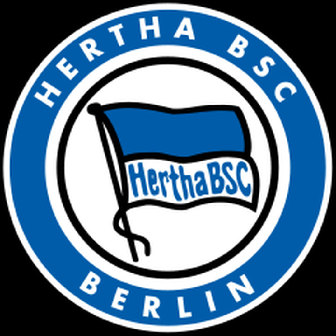 berlin hertha bsc Football CLUB Logo Nr.231 (quantité 1 = 2 Logo Films / 2 feux de porte）