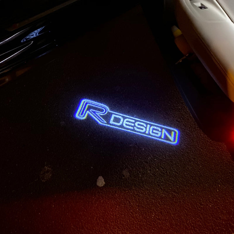 Volvo R DESIGN LOGO PROJECROTR LIGHTS Nr.53  (quantity  1 =  2 Logo Film /  2 door lights)