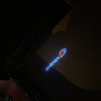 AUDI LOGO PROJECTOT LIGHTS Nr.19 (الكمية 1 = 2 Logo Films /2 أضواء الباب)