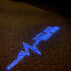 XC60 LOGO PROJECTOR LIGHTS Nr.43 (الكمية 1 = 2 شعار فيلم / 2 مصباح باب)