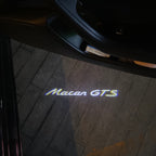 PORSCHE LOGO PROJECTOT LIGHTS Nr.88 (quantità 1 = 2 Logo Film / 2 luci porta)