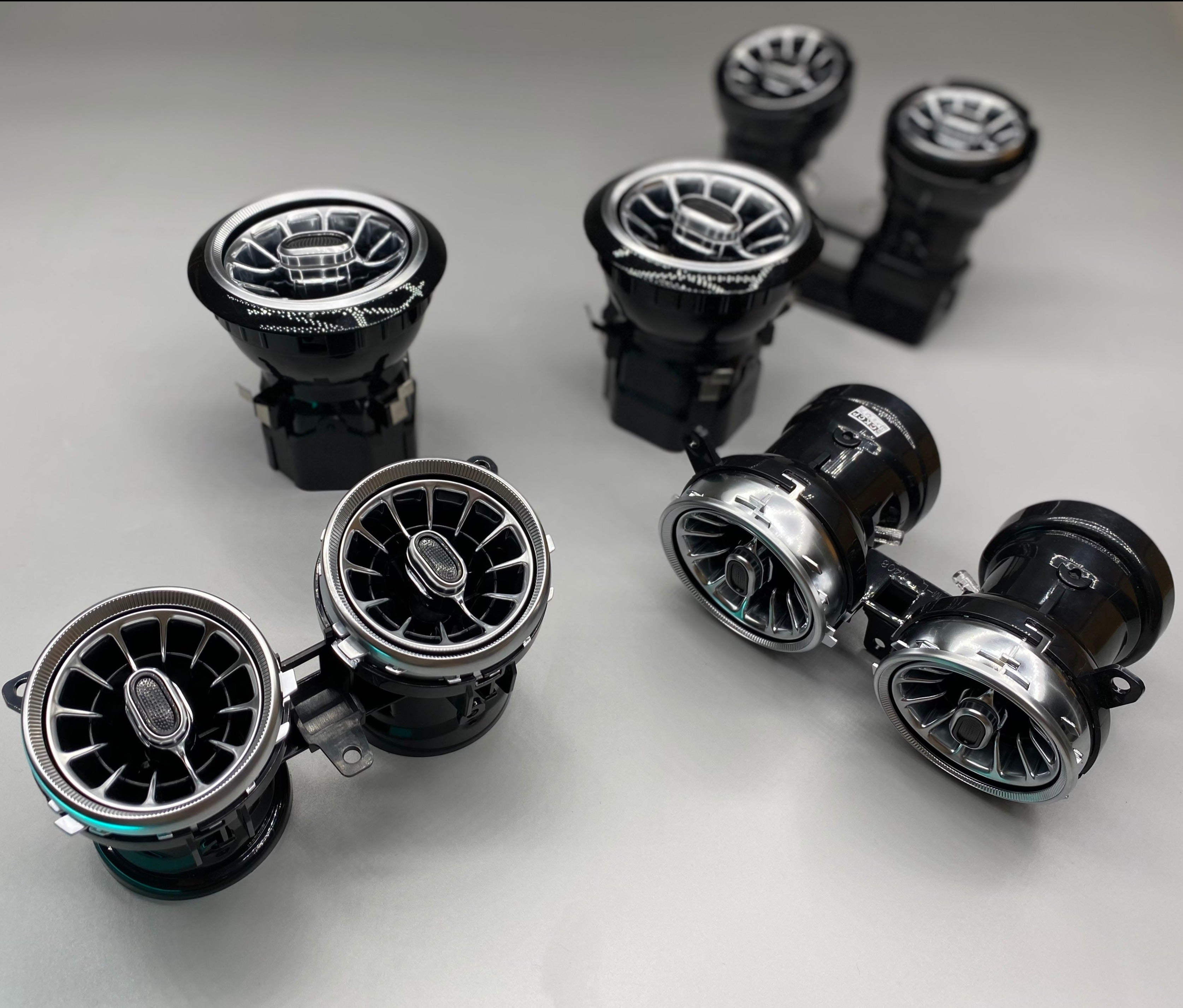 Luz ambiental de 64 colores Luz de control central Salida de turbina ligera para Mercedes-Benz