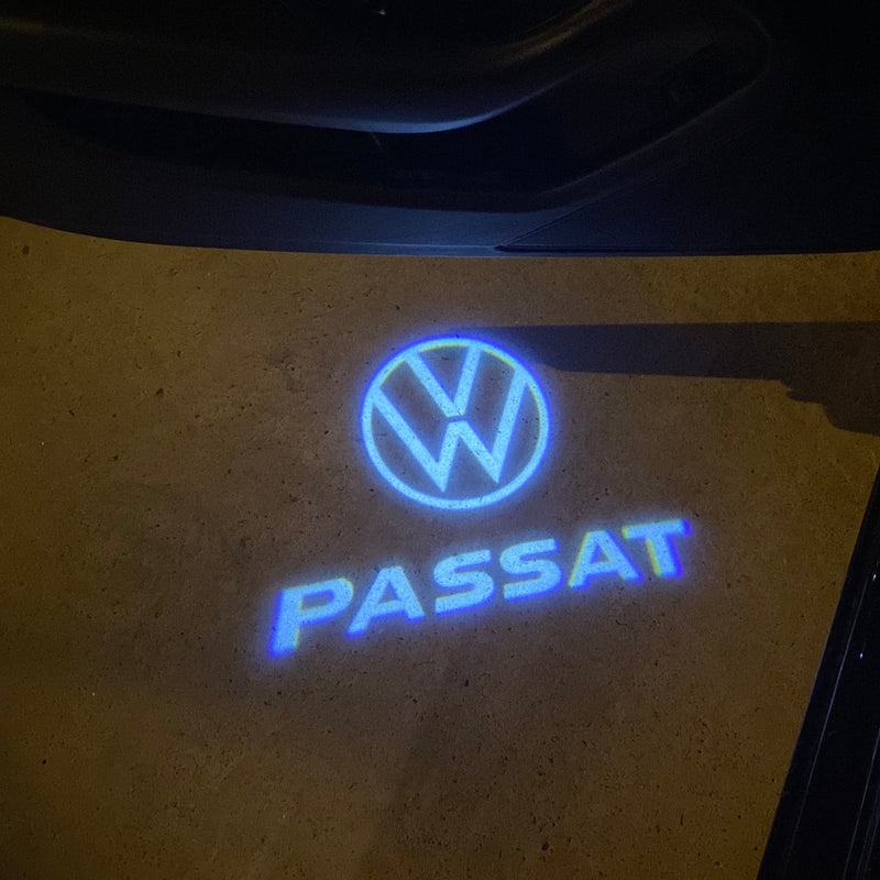 Volkswagen Door lights Logo Nr. 12 (quantité 1 = 2 Logo Films /2 feux de porte)