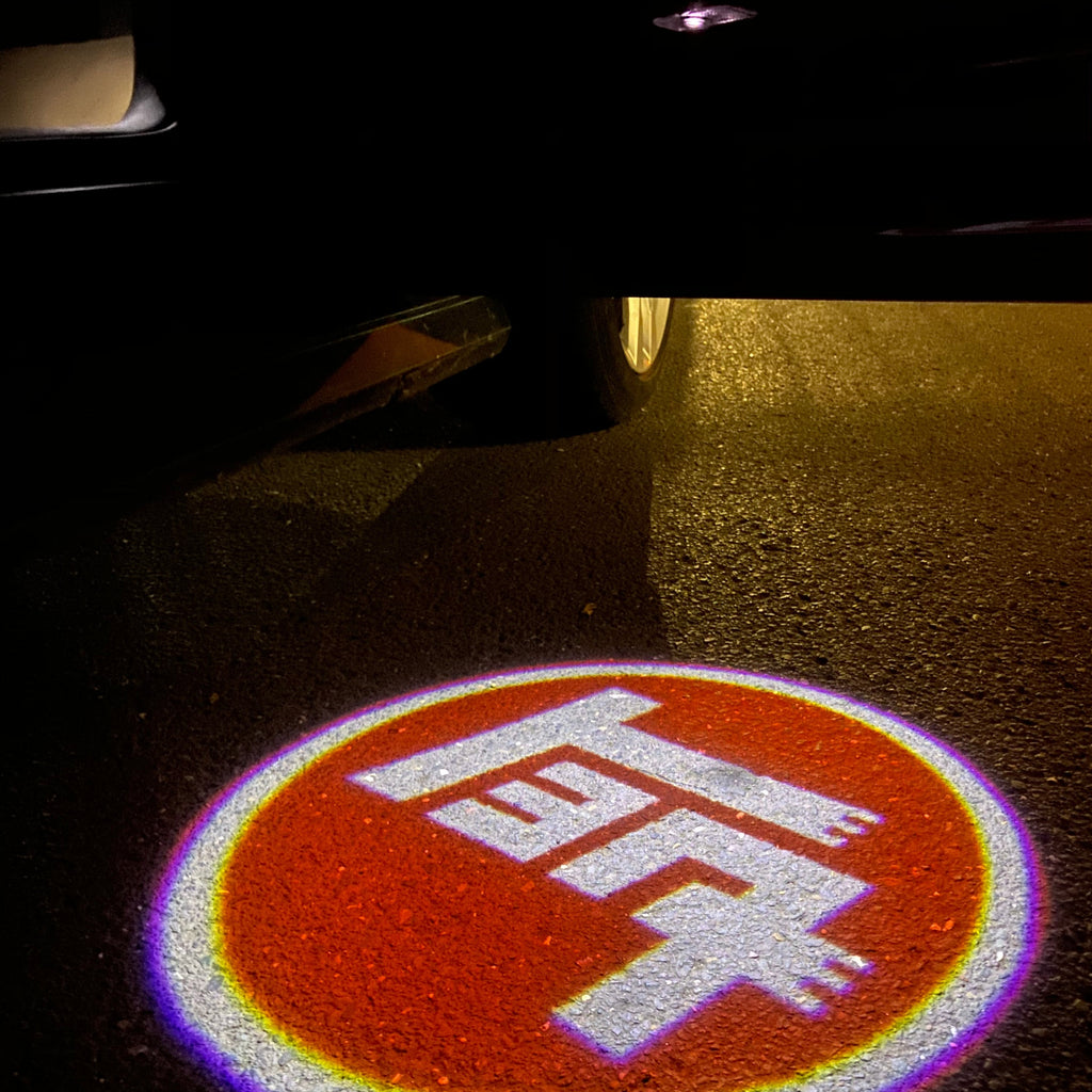 JDM LOGO PROJECTOT LIGHTS Nr.09 (quantity 1 = 1 sets/2 door lights)