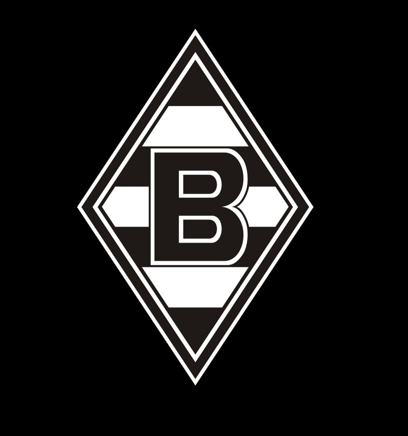 Football CLUB VfL Borussia Mönchengladbach Logo Nr.258  (quantity 1 = 2 Logo Films /2 door lights）