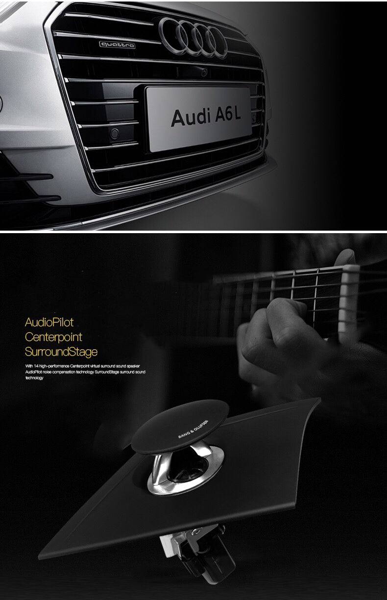 AUDI - B & O LED نظام الصوت المتقدم