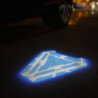 Iron Man Logo Nr.214 (quantité 1 = 2 Logo Films /2 feux de porte)
