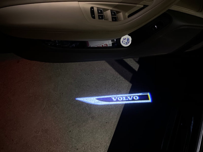 Volvo LOGO PROJECROTR LIGHTS Nr.139 (Menge 1 = 2 Logo Film / 2 Türleuchten)