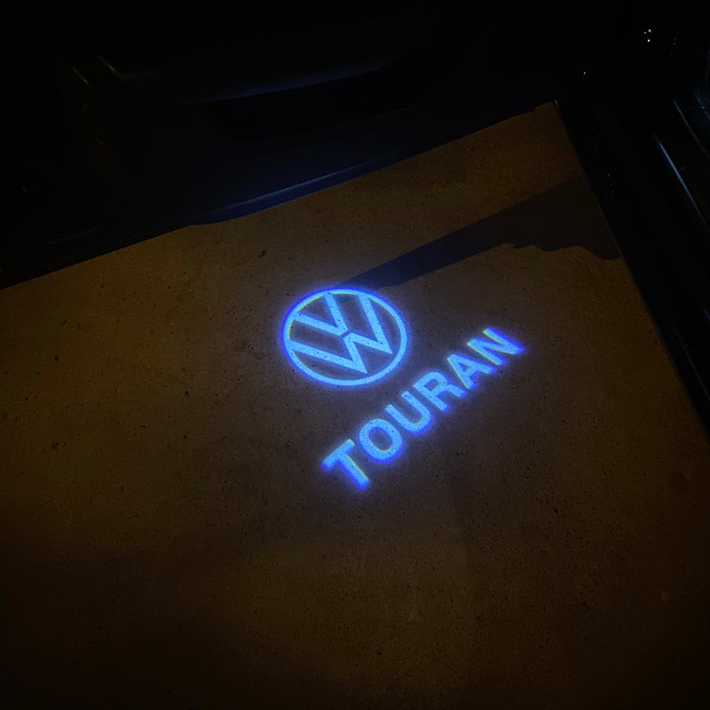 Volkswagen Door lights Touran Logo  Nr. 129 (quantity 1 = 2 Logo Films /2 door lights）
