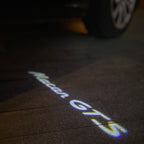 PORSCHE LOGO PROJECTOT LIGHTS Nr.88 (cantidad 1 = 2 logo película / 2 luces de puerta)