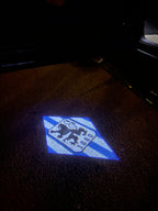 Fußball CLUB Logo Nr.258 (Menge 1 = 2 Logofilme /2 Türleuchten)