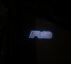 AUDI LOGO PROJECTOT LIGHTS Nr.19 (Menge 1 = 2 Logo Folien /2 Türleuchten)