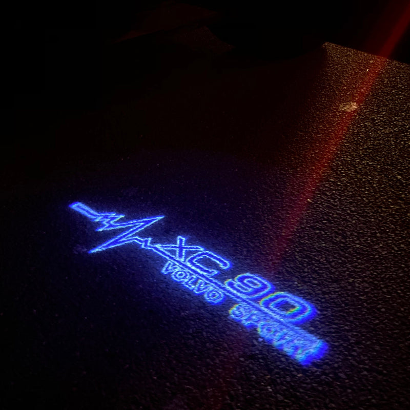XC 90 LOGO PROJECROTR LIGHTS Nr.44 (Menge 1 = 2 Logo Film / 2 Türleuchten)