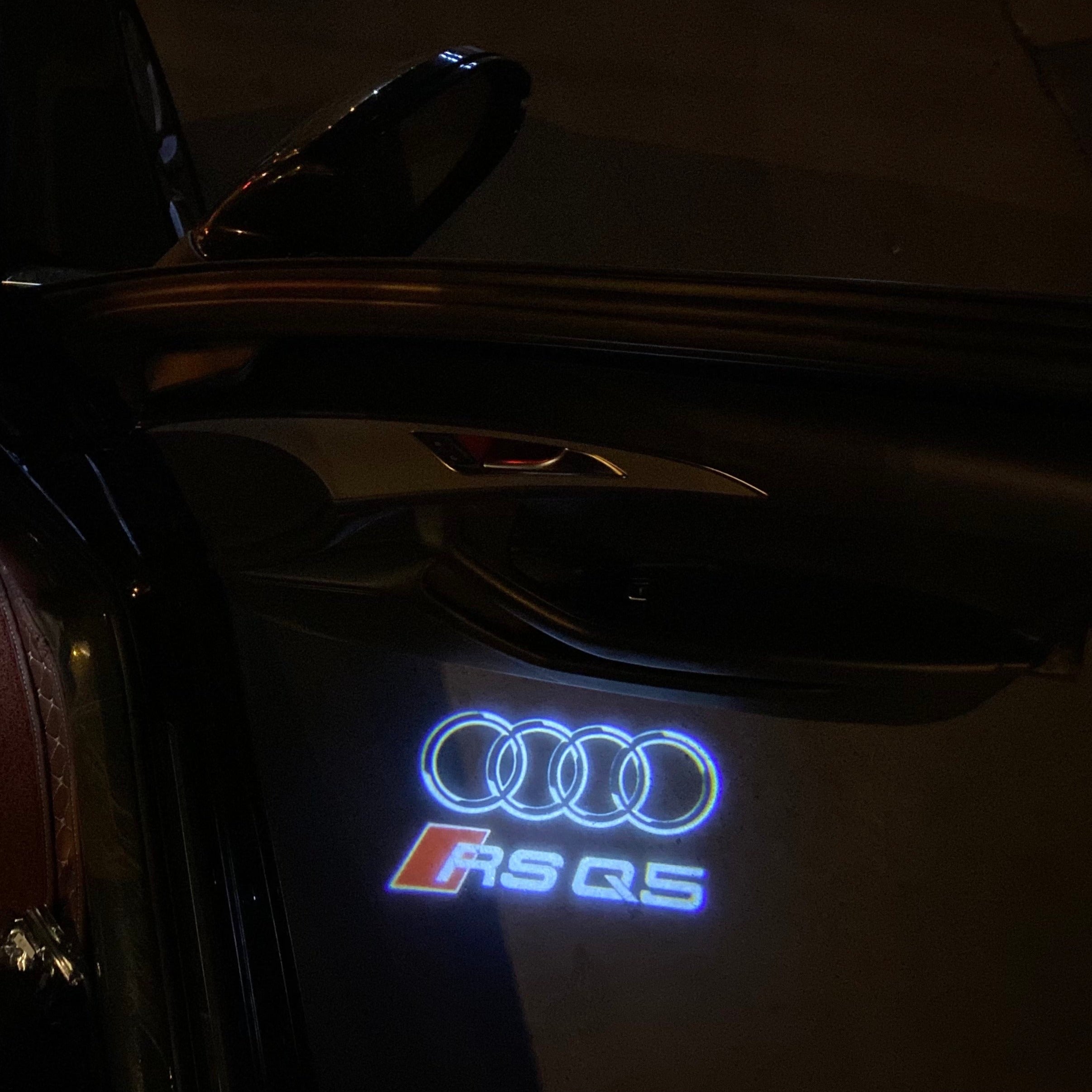 AUDI LOGO PROJECTOT LIGHTS Nr.19 (quantità 1 = 2 Logo Films /2 luci porta)