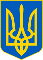 Ukraine - Nationalflagge Logo (Menge 1 = 1 Sätze / 2 Logo-Film / Kann von Lichtern andere Logos ersetzen)