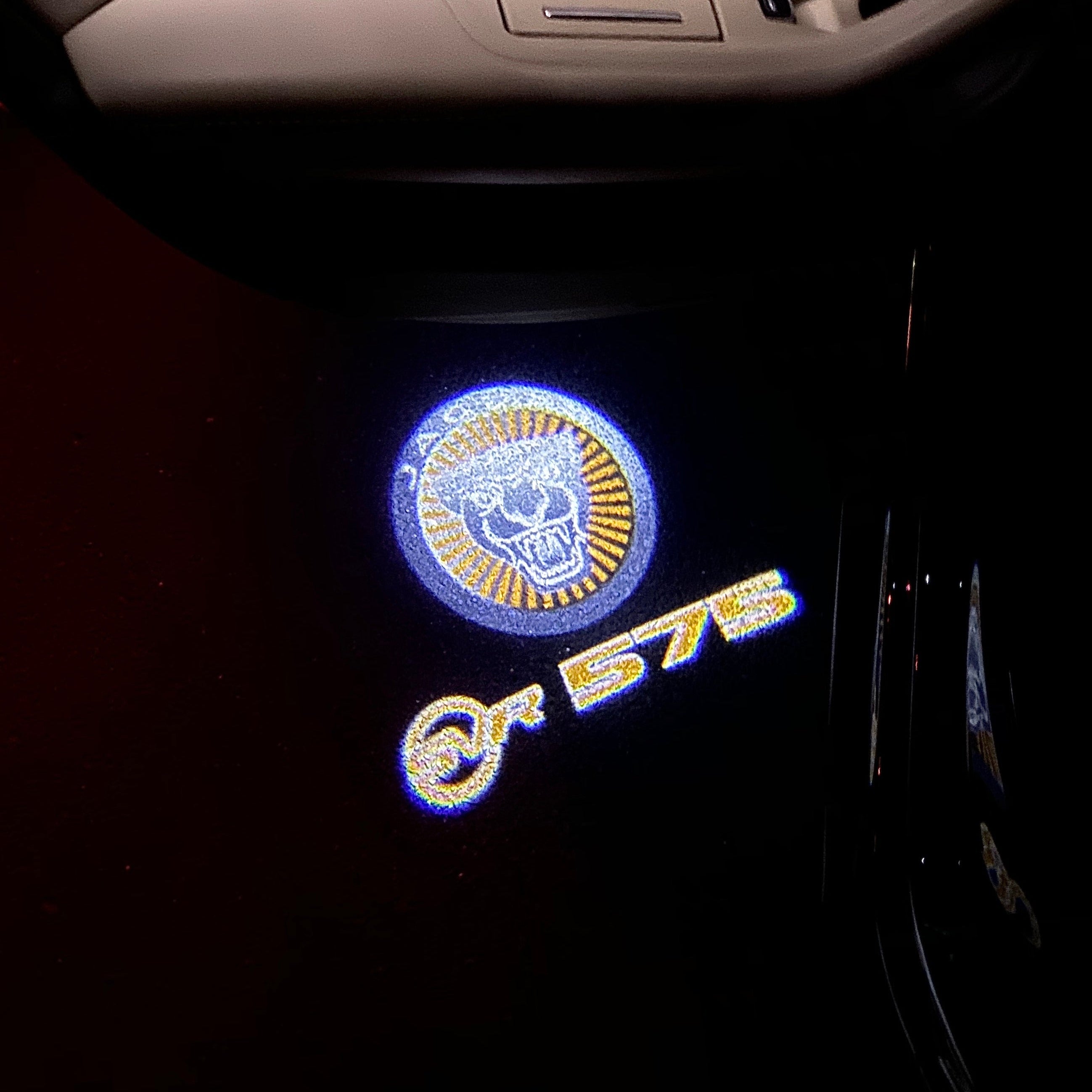 JAGUAR LOGO PROJECROTR LIGHTS Nr.114 (quantité 1 = 1 ensemble/2 feux de porte)