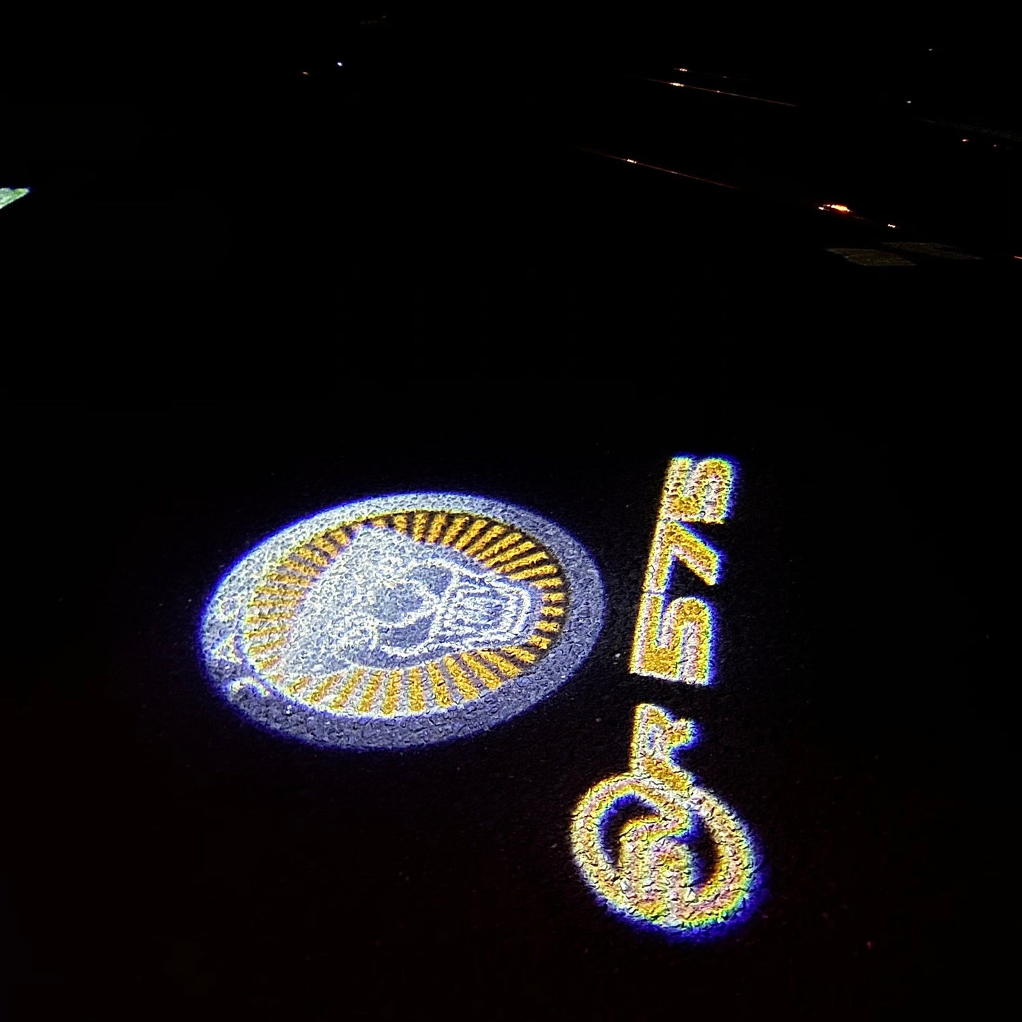 JAGUAR LOGO PROJECROTR LIGHTS Nr.114 (cantidad 1 = 1 juego/2 luces de puerta)