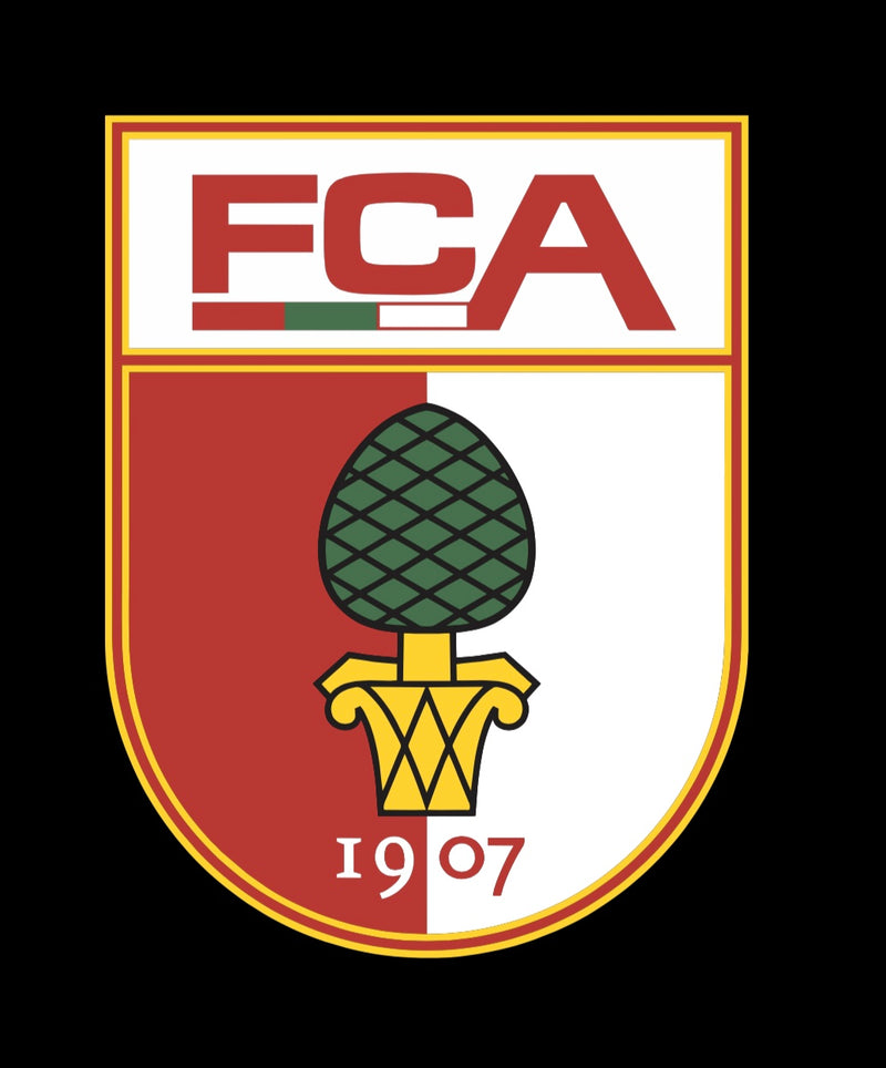 Football CLUB FC Augsburg Logo Nr.258  (quantity 1 = 2 Logo Films /2 door lights）