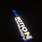 Feux de porte Volkswagen BLUE MOTION Logo Nr. 26 (quantité 1 = 2 films de logo / 2 lumières de porte）