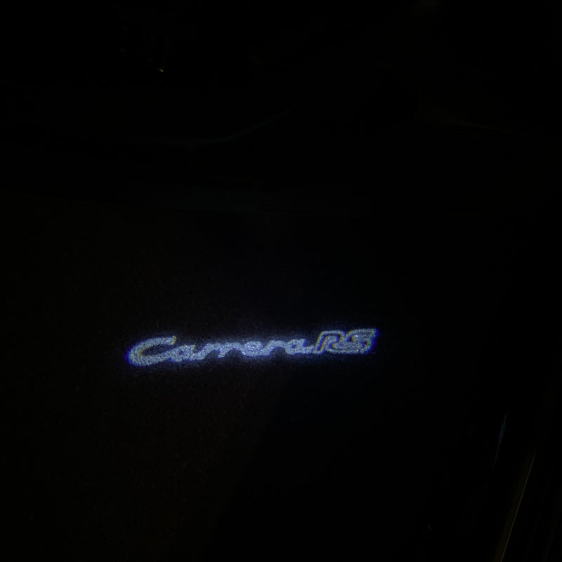 PORSCHE Carrera  LOGO PROJECTOT LIGHTS Nr.8081(quantity  1 =  2 Logo Film /  2 door lights)
