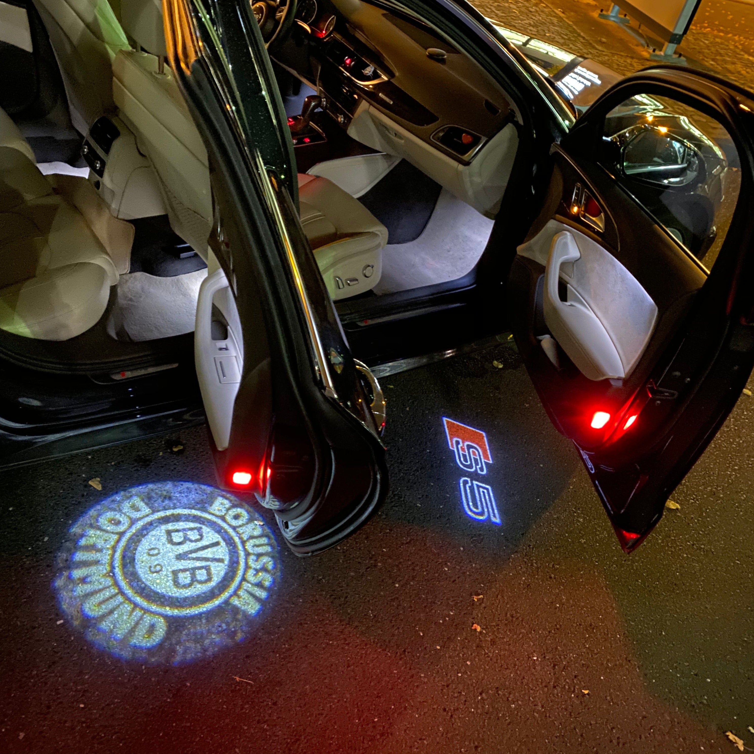 S5 LOGO PROJECTOT LIGHTS Nr.19 (cantidad 1 = 2 logo films /2 luces de puerta)