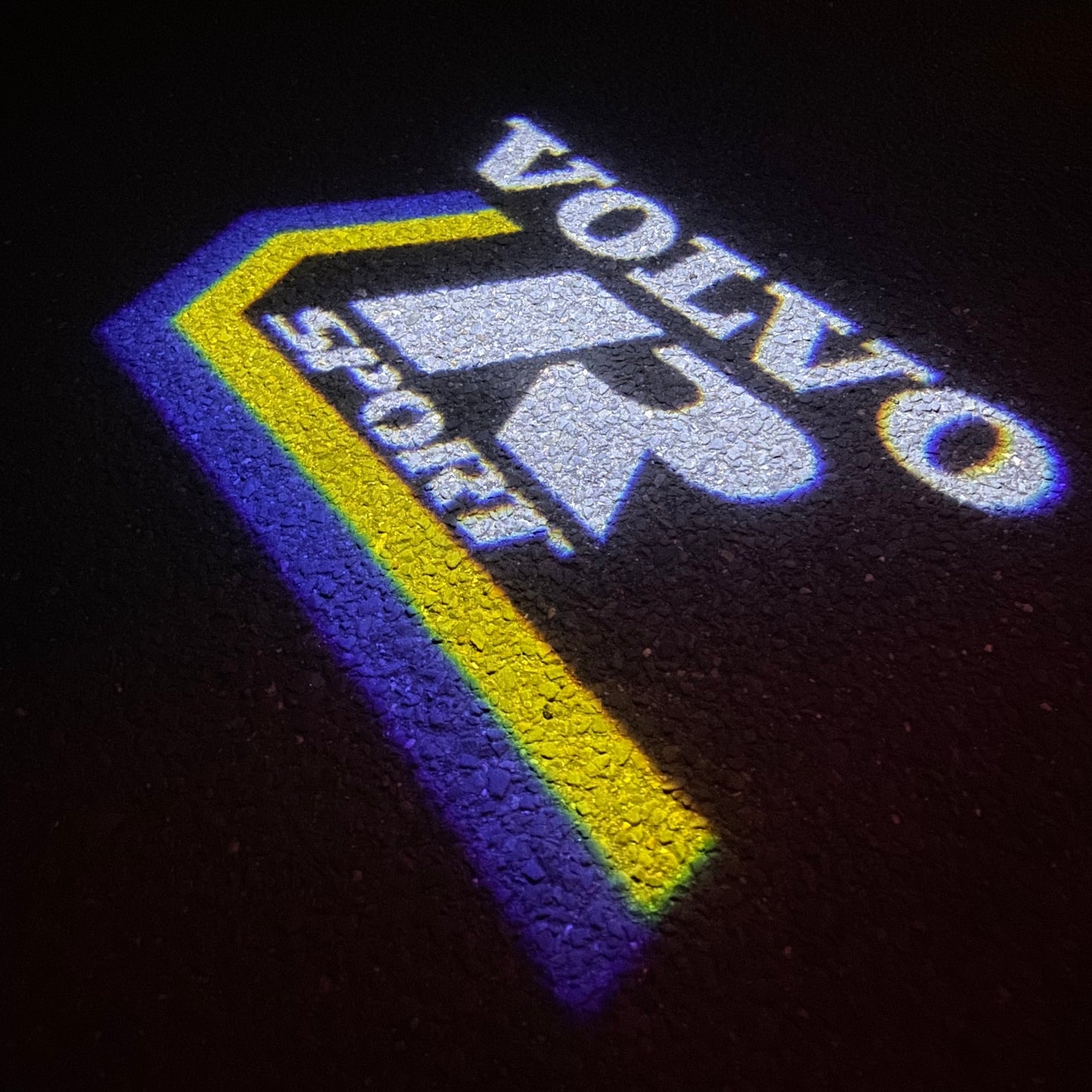 Volvo LOGO PROJECTOR LIGHTS Nr.37 (الكمية 1 = 2 شعار فيلم / 2 مصباح باب)