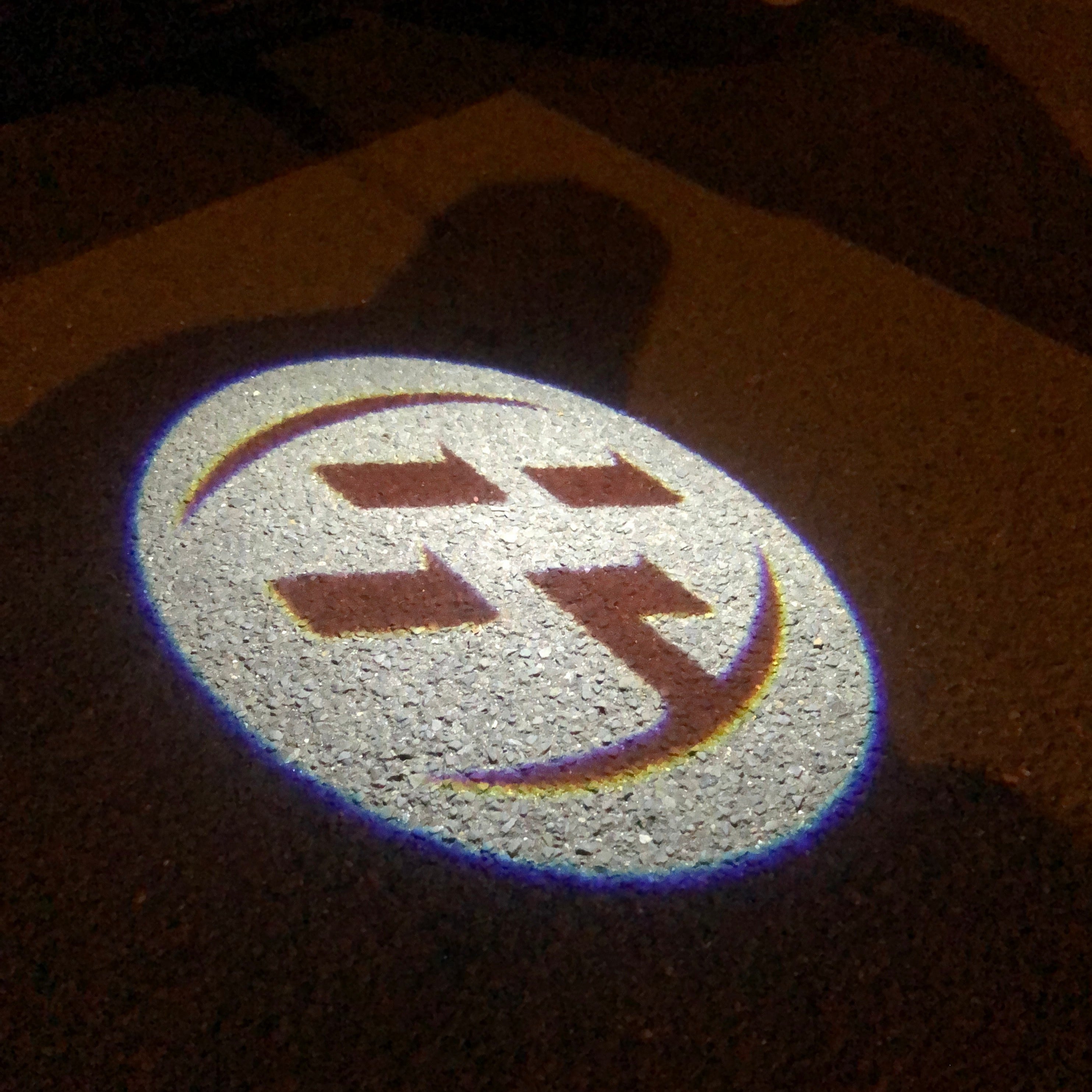 TOYOTA  GT86 LOGO PROJECROTR LIGHTS Nr.20 Logo ( quantity 1 = 1 sets/2 door lights)