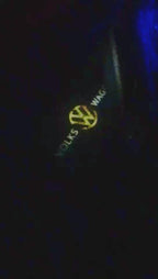 Volkswagen Door lights Logo Nr. 06 (quantità 1 = 2 pellicole logo / 2 luci porta)