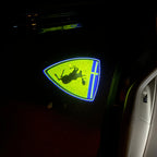 PROJECTEUR VOLVO LOGO LIGHTS Nr.67 (quantité 1 = 2 film logo / 2 feux de porte)