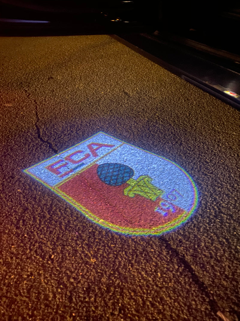 Football CLUB Logo Nr.258 (cantidad 1 = 2 logo films /2 luces de puerta)