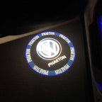 Volkswagen Door lights PHAETON Logo Nr. 78 (quantité 1 = 2 Logo Films /2 feux de porte)