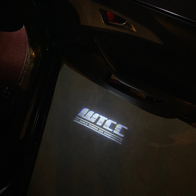 WTCC Logo Nr.19L2 (quantity 1 = 2 Logo Films /2 door lights）Automobile Racing & Culture