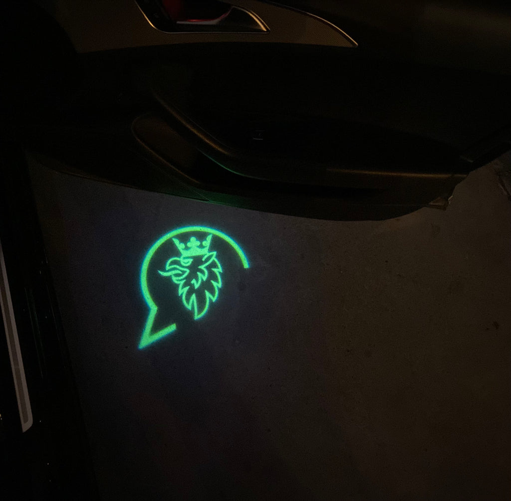 Opel Insignia LUCI PROIETTORI LOGO Nr.02 (quantità 1 = 1 set / 2 luci porta)