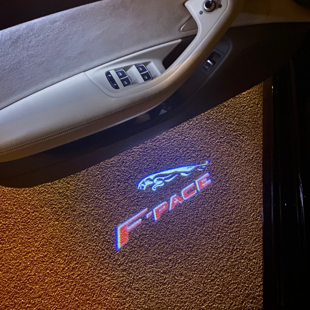 JAGUAR LOGO PROJECRTR LIGHTS Nr.128 (quantità 1= 1 set/2 porta luci)