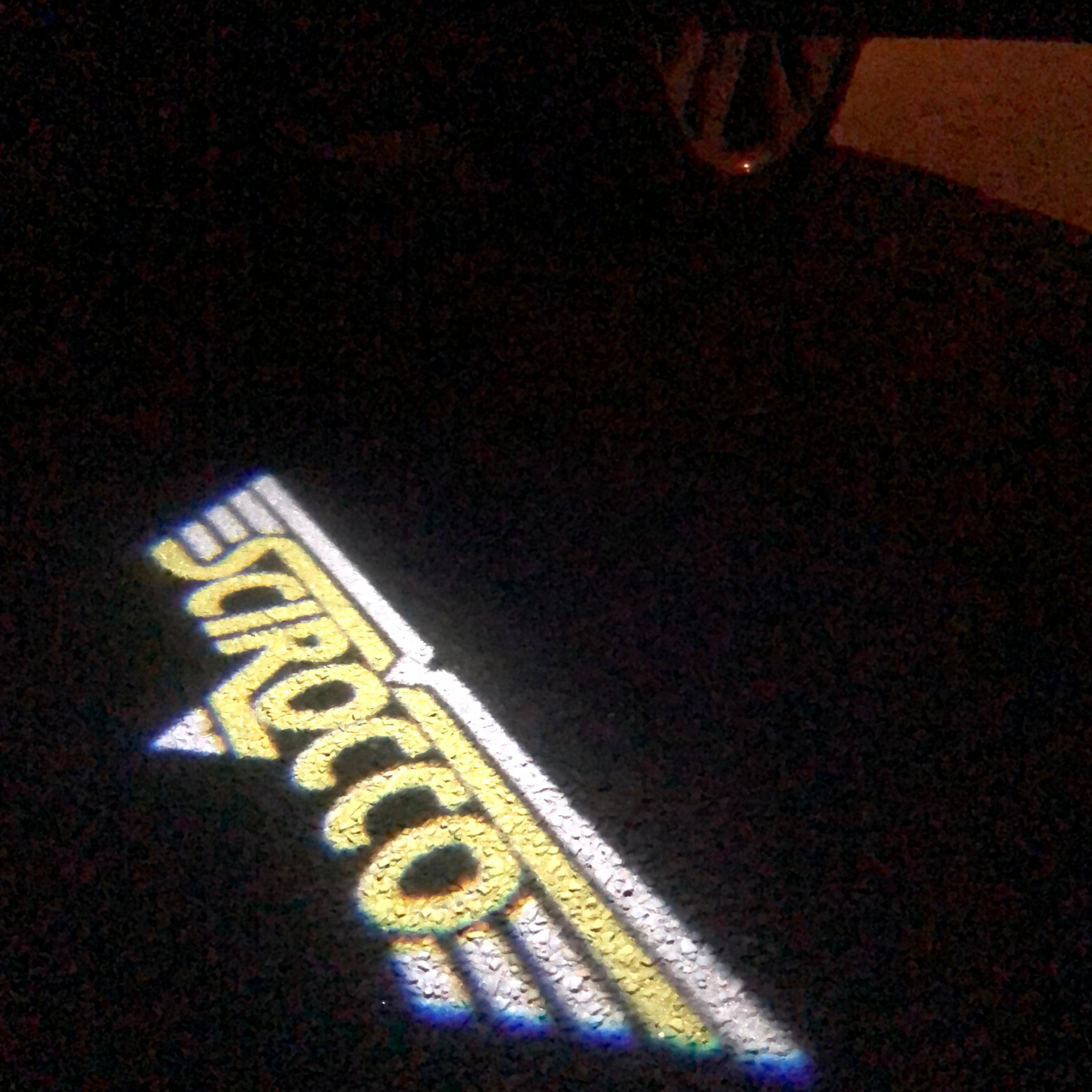 Volkswagen Door Lights Scirocco flag No. 60 (qty.1 = 2 flag Membranes / 2 Door Lights)