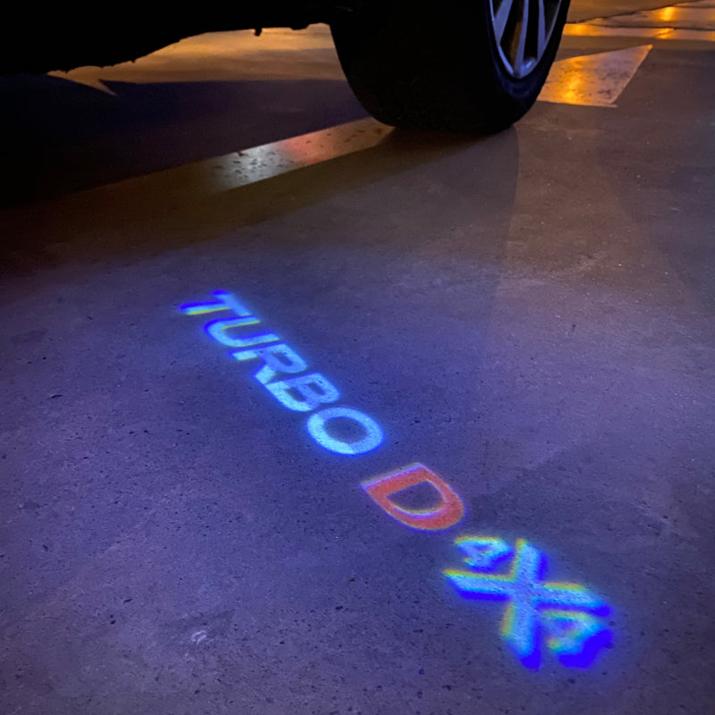 Opel Insignia TURBO  LOGO PROJECROTR LIGHTS Nr.1420 (quantity 1 = 1 sets/2 door lights)