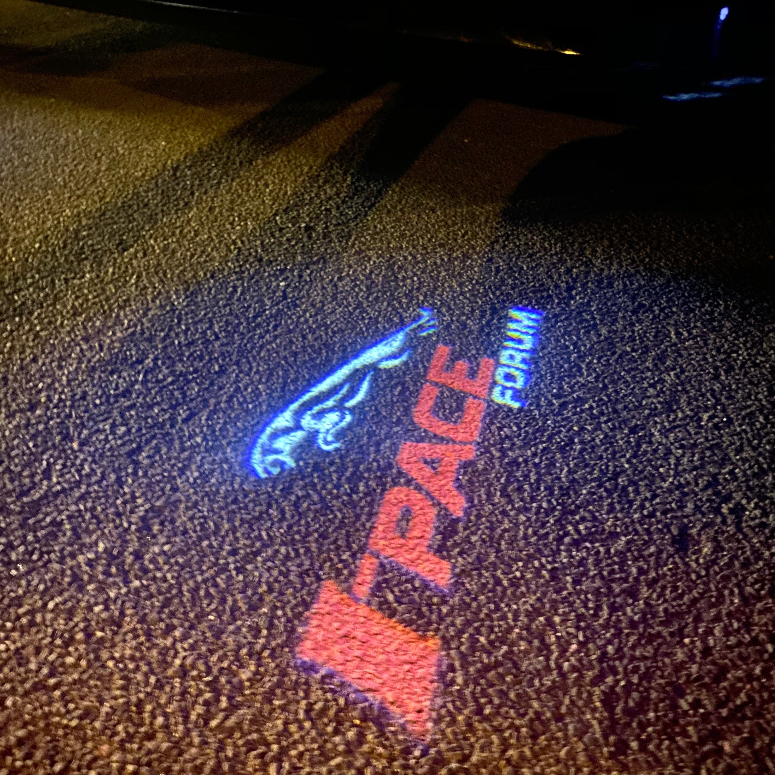JAGUAR LOGO PROJECROTR LIGHTS Nr.119 (quantità 1 = 1 set/2 luci porta)