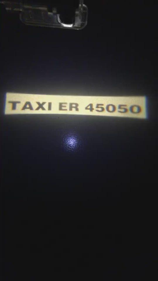 cooperation with taxi company  ,LED Moving Scuff Plate and logo door lights for mercedes benz E KLASSES