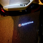 SKODA LOGO PROJECTOR LIGHTS Nr.95 (quantité 1 = 2 Film Logo / 2 lumières de porte)