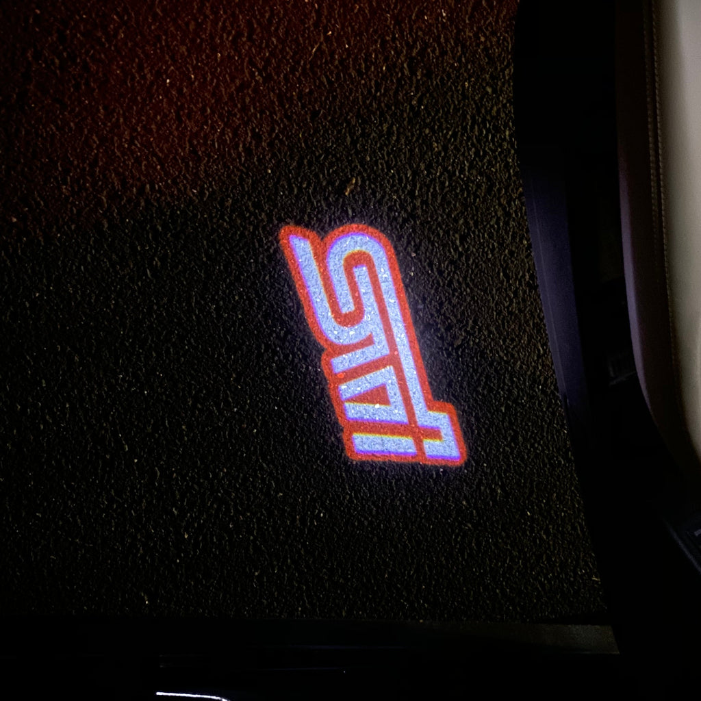 BRZ LOGO PROJECROTR LIGHTS Nr.03 (cantidad 1 = 1 juego/2 luces de puerta)