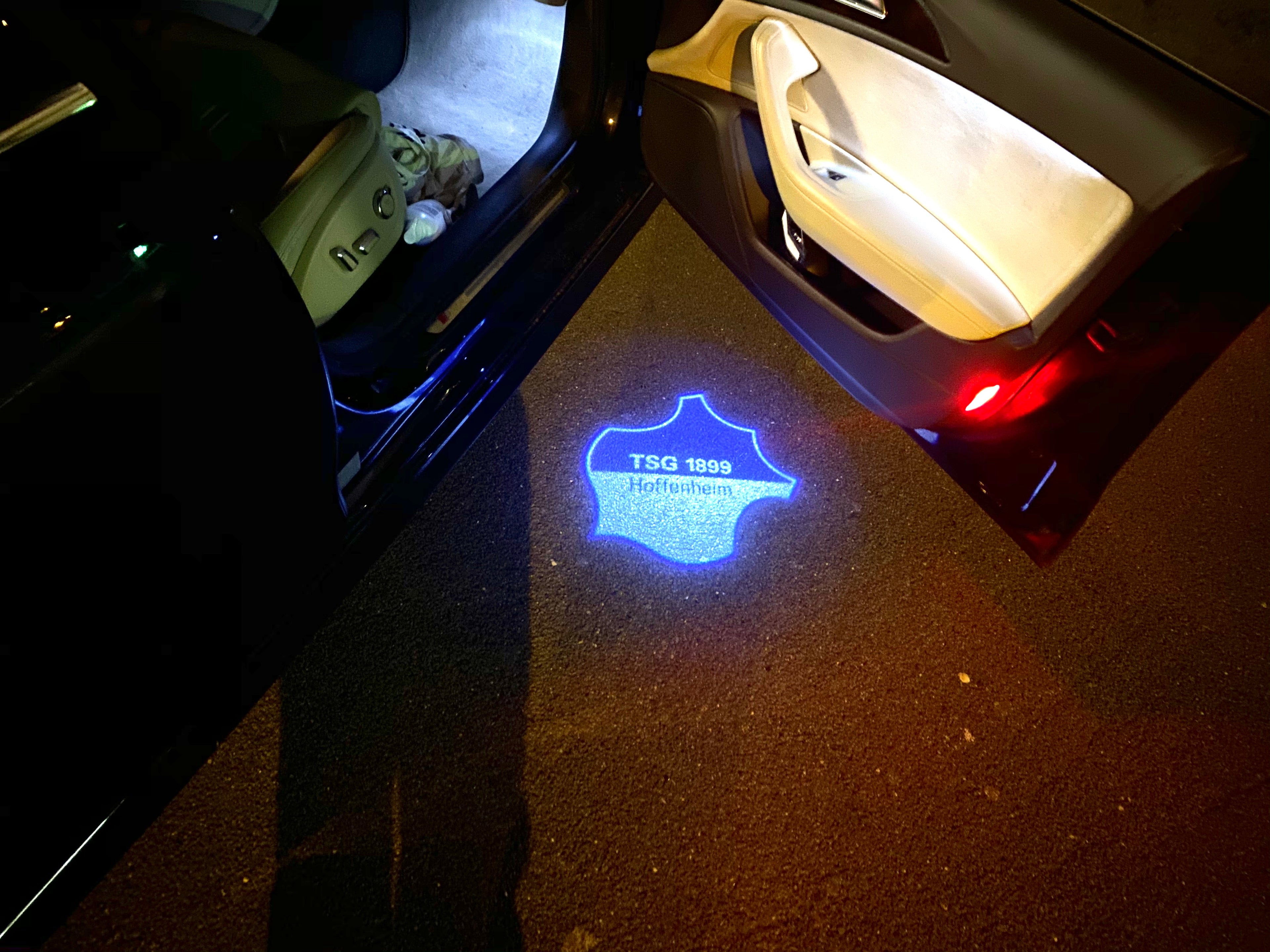 Fußball CLUB Logo Nr.258 (Menge 1 = 2 Logofilme /2 Türleuchten)