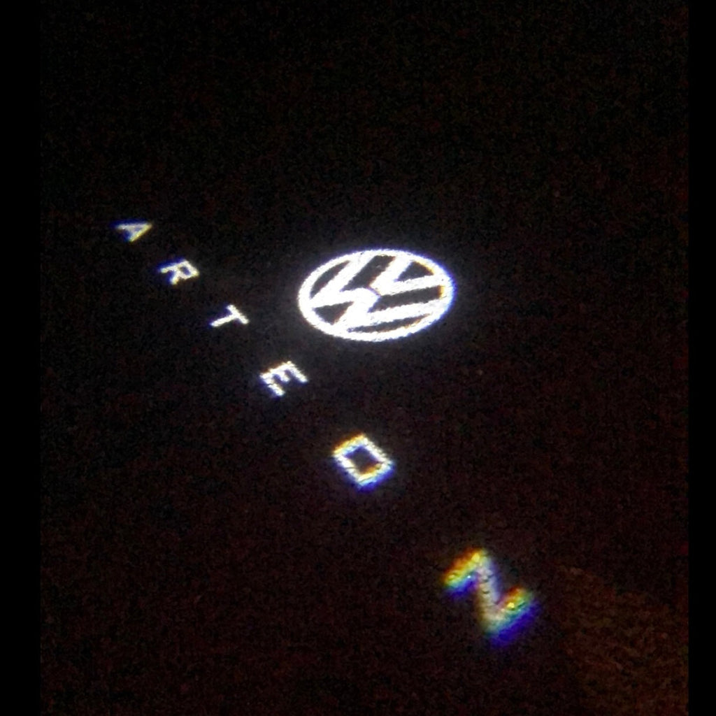 Volkswagen Arteon Door lights Logo Nr. 84 (quantità 1 = 2 Logo Films /2 luci porta)