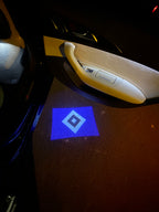 Football CLUB HSV Hamburg Logo Nr.258  (quantity 1 = 2 Logo Films /2 door lights）