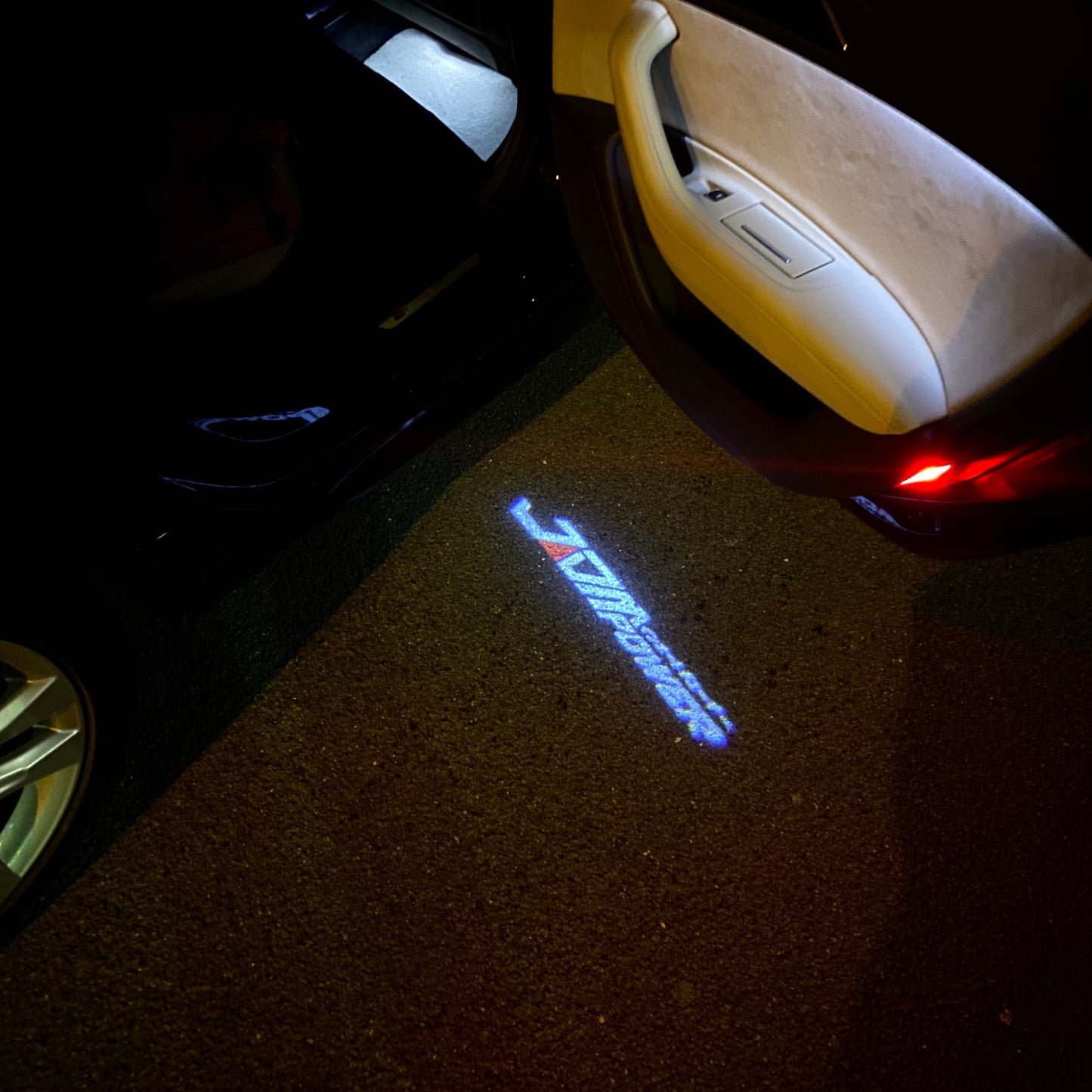 JDM LOGO PROJECTOR LIGHTS Nr.23 (الكمية 1 = 1 مجموعة / 2 أضواء باب)