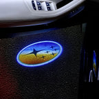 SUBARU  LOGO PROJECROTR LIGHTS  (quantity 1 = 1 sets/2 door lights)Nr.03b1