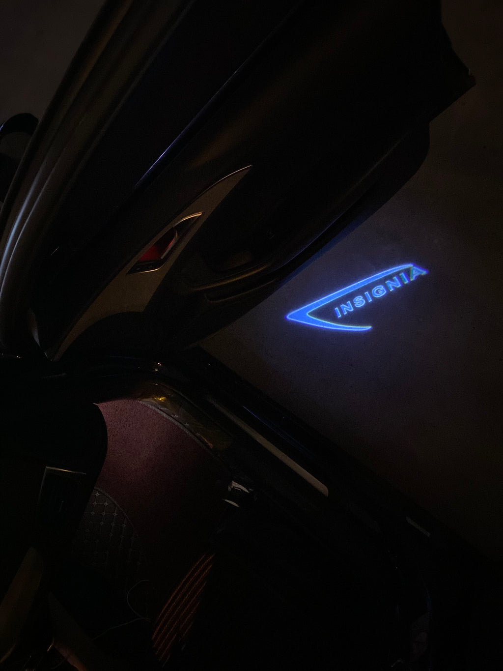 أوبل INSignia LOGO PROJECROTR أضواء Nr.01 (كمية 1 = 1 مجموعات / 2 أضواء الباب)