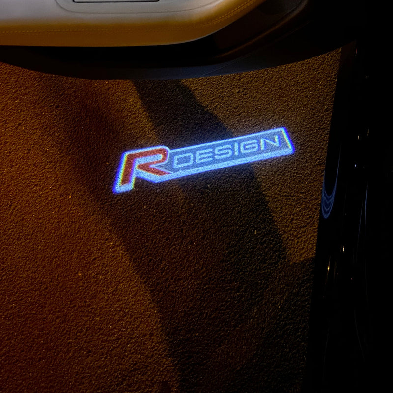 Volvo R DESIGN LOGO PROJECROTR LIGHTS Nr.60 (quantity  1 =  2 Logo Film /  2 door lights)