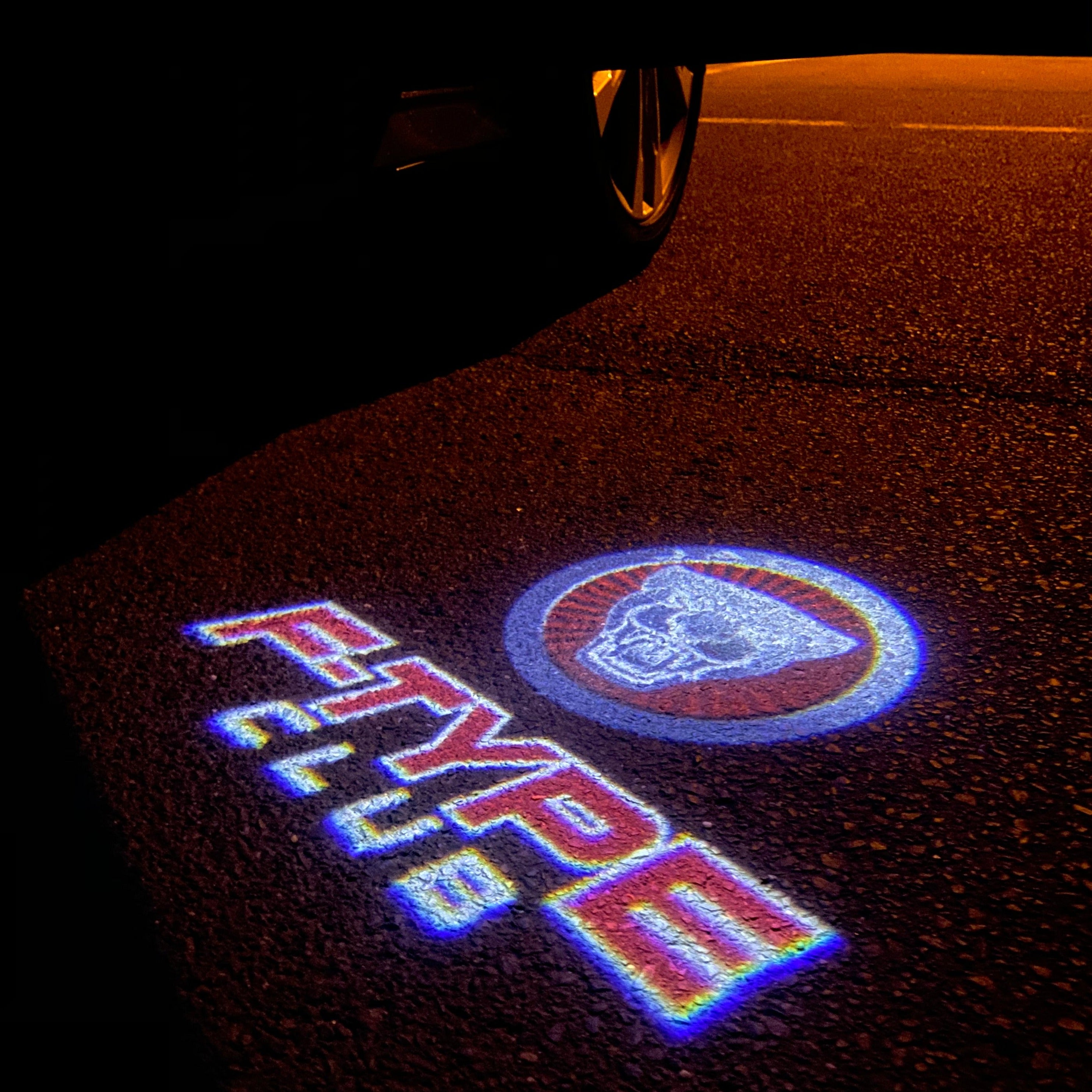 JAGUAR LOGO PROJECRTR LIGHTS Nr.135 (quantità 1= 1 set/2 porta luci)