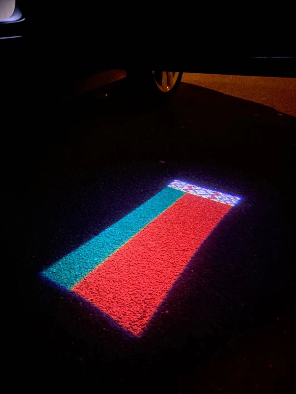 Bielorussia Бkпларуссь΄k quantità 1 = 1 set / 2 logo film / Può sostituire le luci di altre loghe)