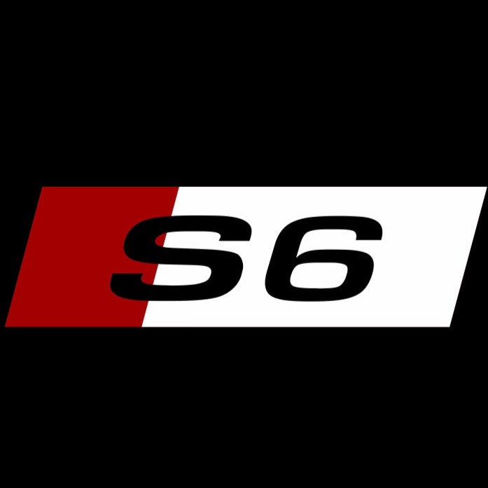 LUCES DE PROYECTOR LOGO AUDI Nr.133 (cantidad 1 = 2 películas con logotipo / 2 luces de puerta)